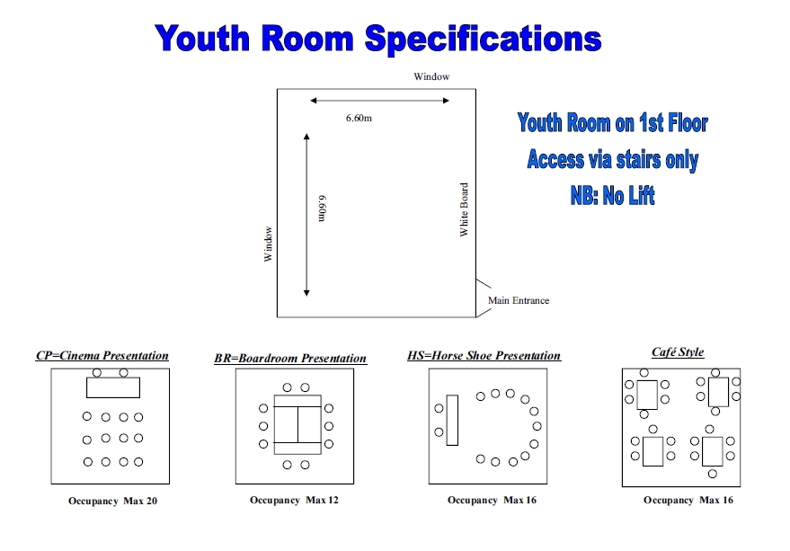 Youth Room - rooms for hire - Christ Church, Uxbridge