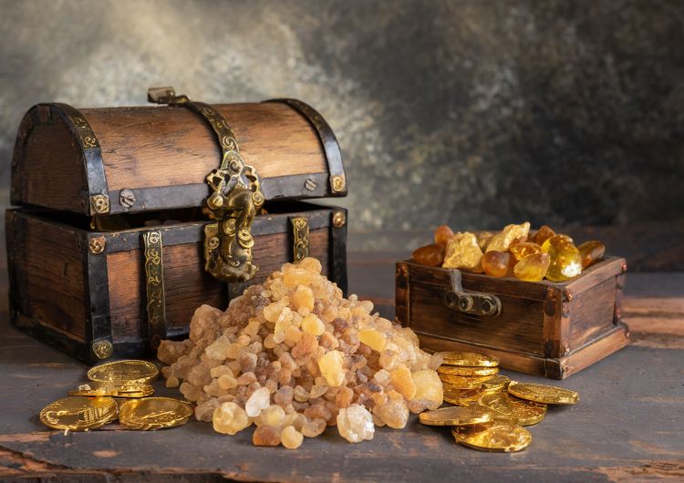 Gold, frankincense and myrrh